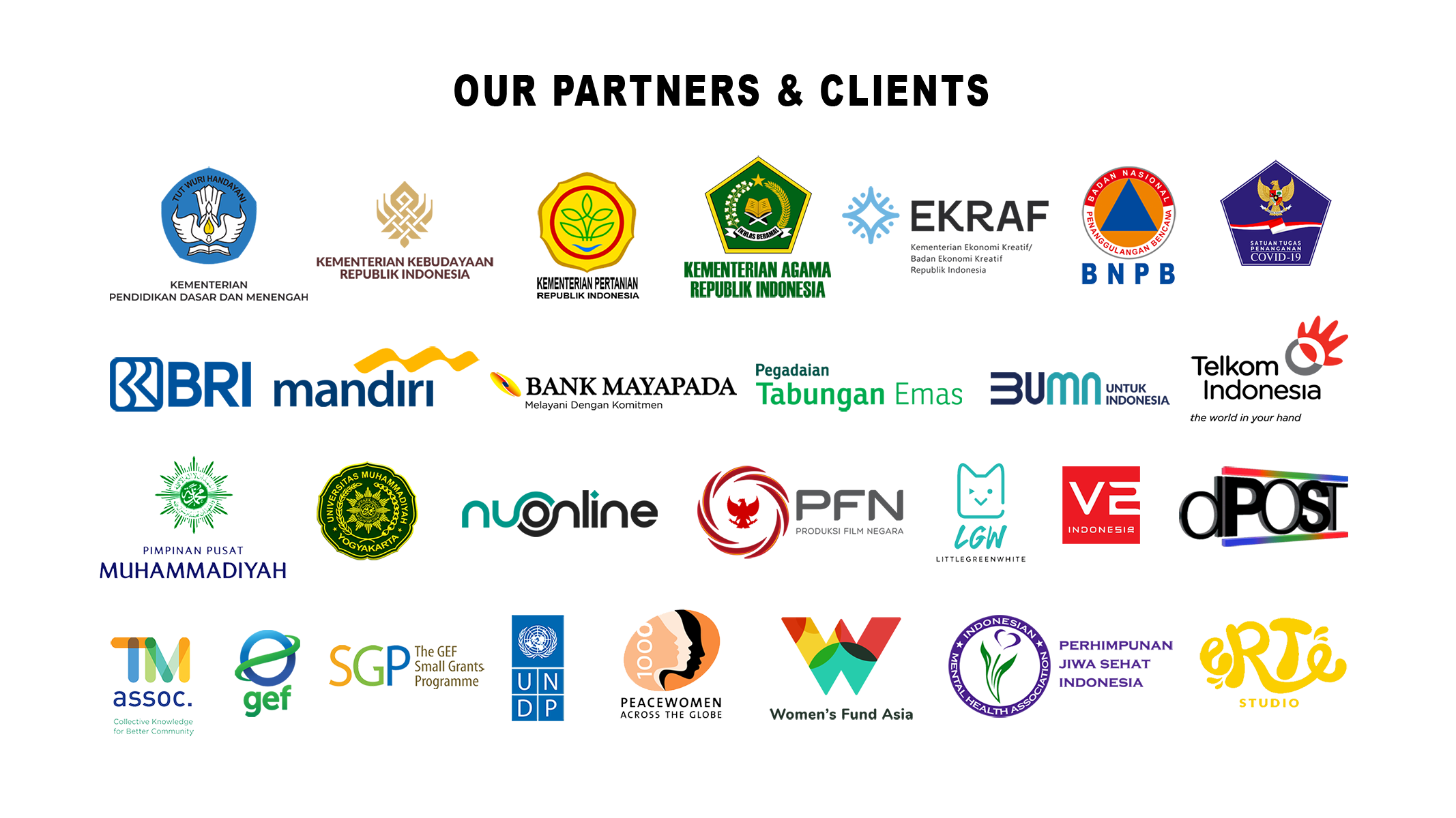 Rekam Films Partner and Clients Internationals